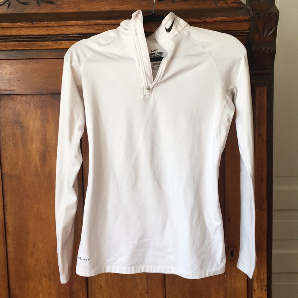 Nike pro combat dri-fit quarter zip